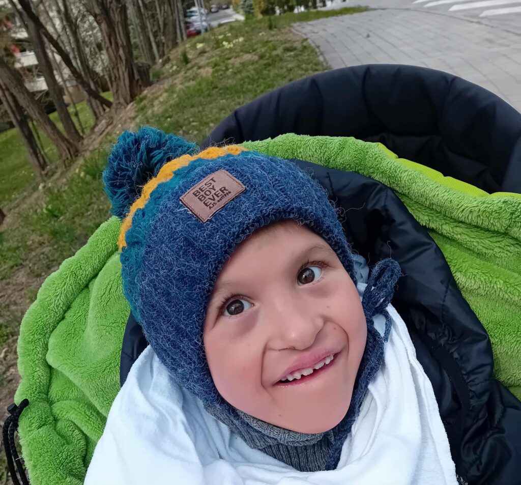 Vilko na prechádzke